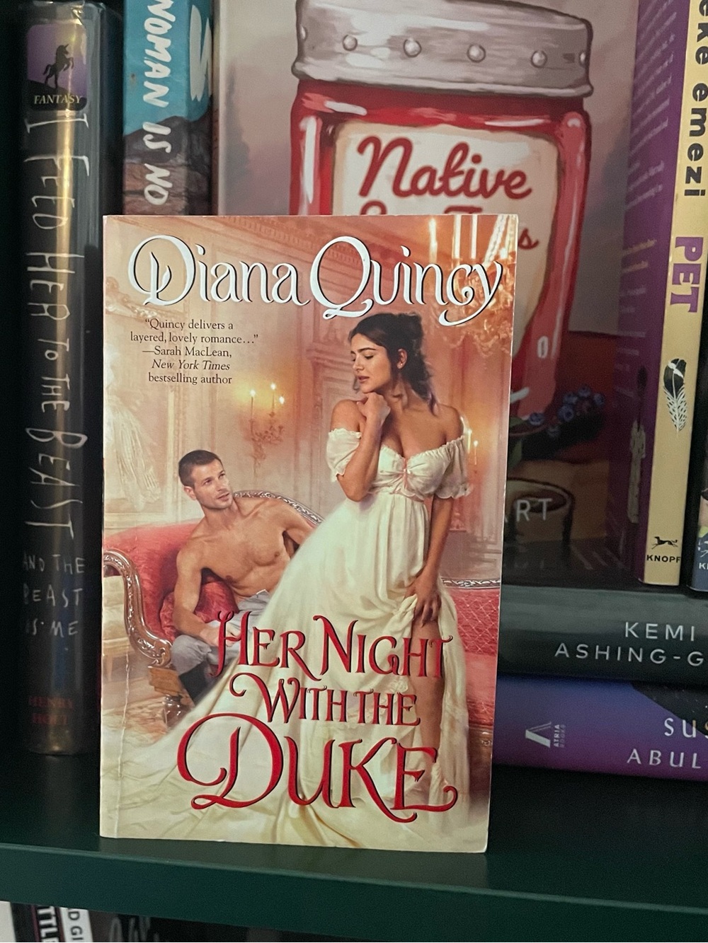 Her Night With The Duke by Diana Quincy